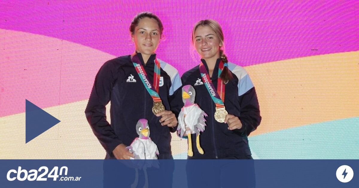 Luciana Moyano se colgó la medalla de Oro en dobles junto a Luisina Giovannini