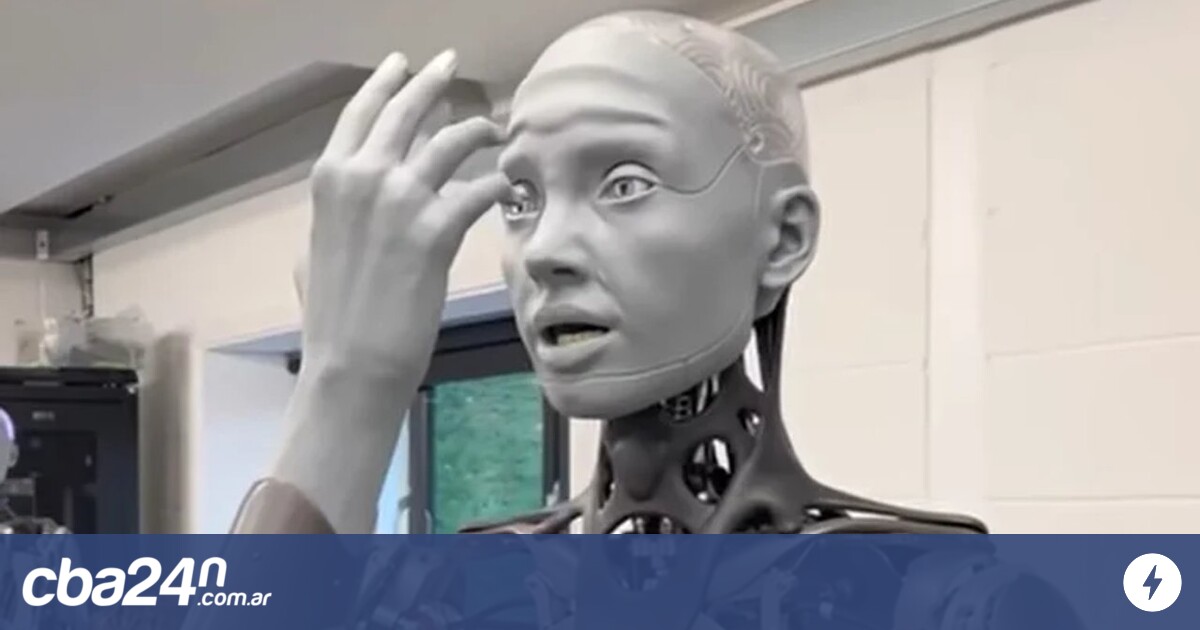 Video: presentaron a Ameca, un robot con expresiones faciales hiperrealistas